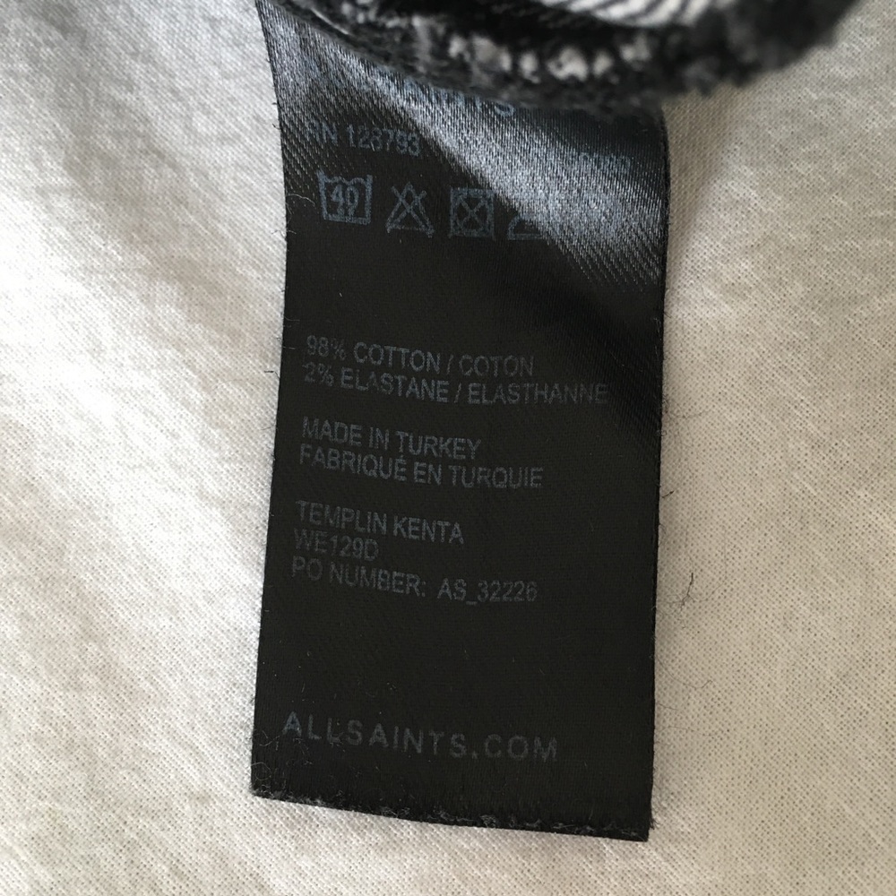 All Saints | Gray Templin Kenta Skinny Jeans - Picture 13 of 13